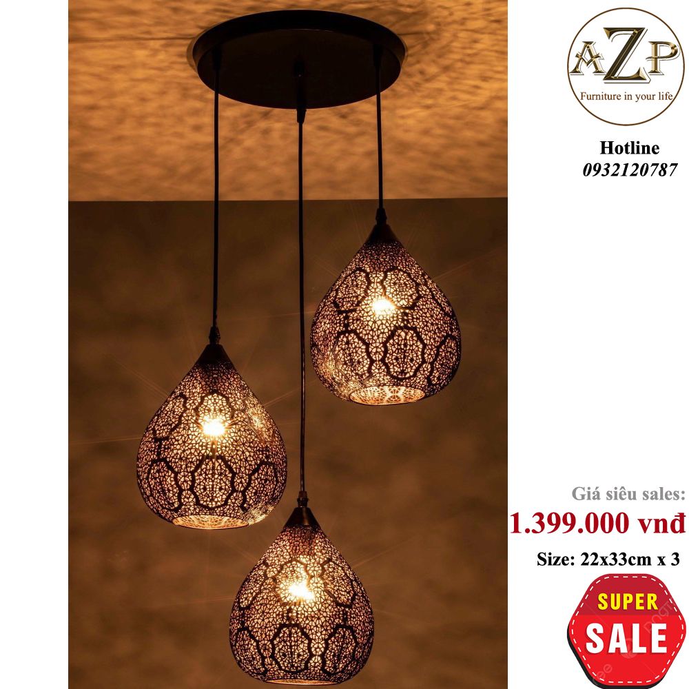 Đèn Thả Trần Đơn – Nét Đẹp Tối Giản Cho Không Gian Hiện Đại - Hàng Nhập Khẩu AZP-TD234