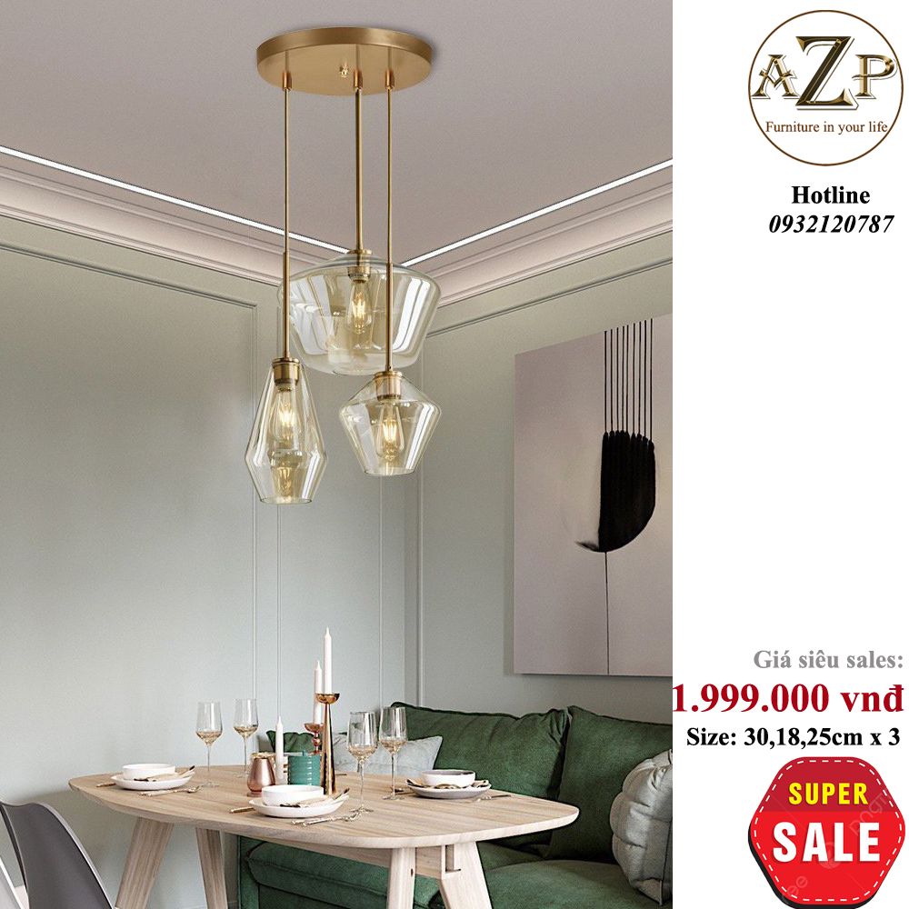 Đèn Thả Trần Đơn – Nét Đẹp Tối Giản Cho Không Gian Hiện Đại - Hàng Nhập Khẩu AZP-TD201