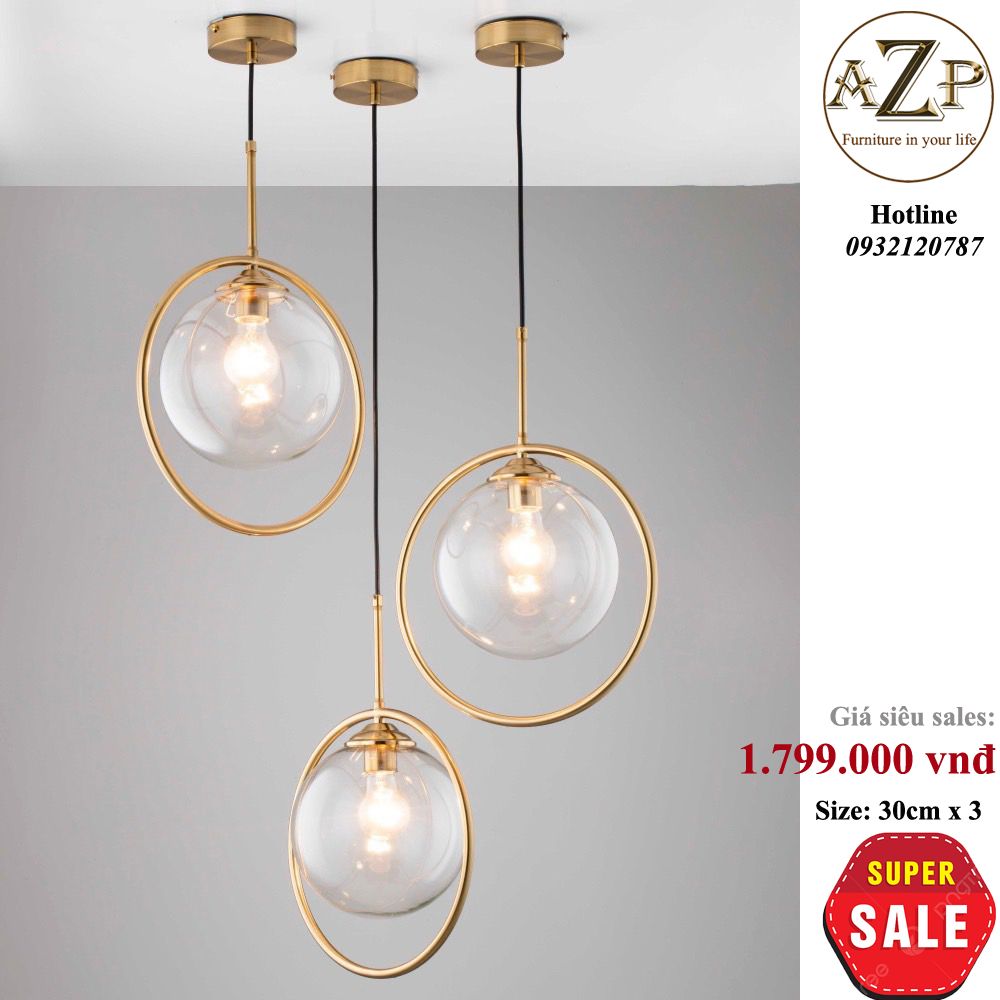 Đèn Thả Trần Đơn – Nét Đẹp Tối Giản Cho Không Gian Hiện Đại - Hàng Nhập Khẩu AZP-TD133