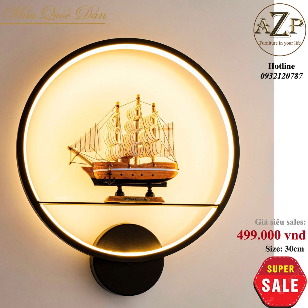 Đèn Ốp Vách Phong Cách Hiện Đại Tối Giản - Hàng Nhập Khẩu - AZP - OV150