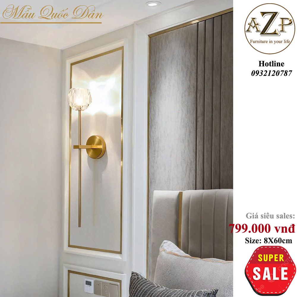 Đèn Ốp Vách Phong Cách Hiện Đại Tối Giản - Hàng Nhập Khẩu - AZP - OV179