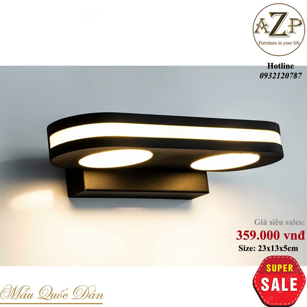 Đèn Ốp Vách Hắt Tường Phong Cách Hiện Đại Tối Giản - Hàng Nhập Khẩu - AZP - OV375