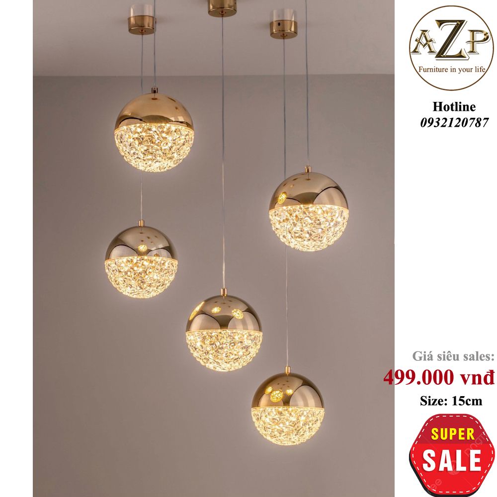 Đèn Thả Trần Đơn – Nét Đẹp Tối Giản Cho Không Gian Hiện Đại - Hàng Nhập Khẩu AZP-TD245