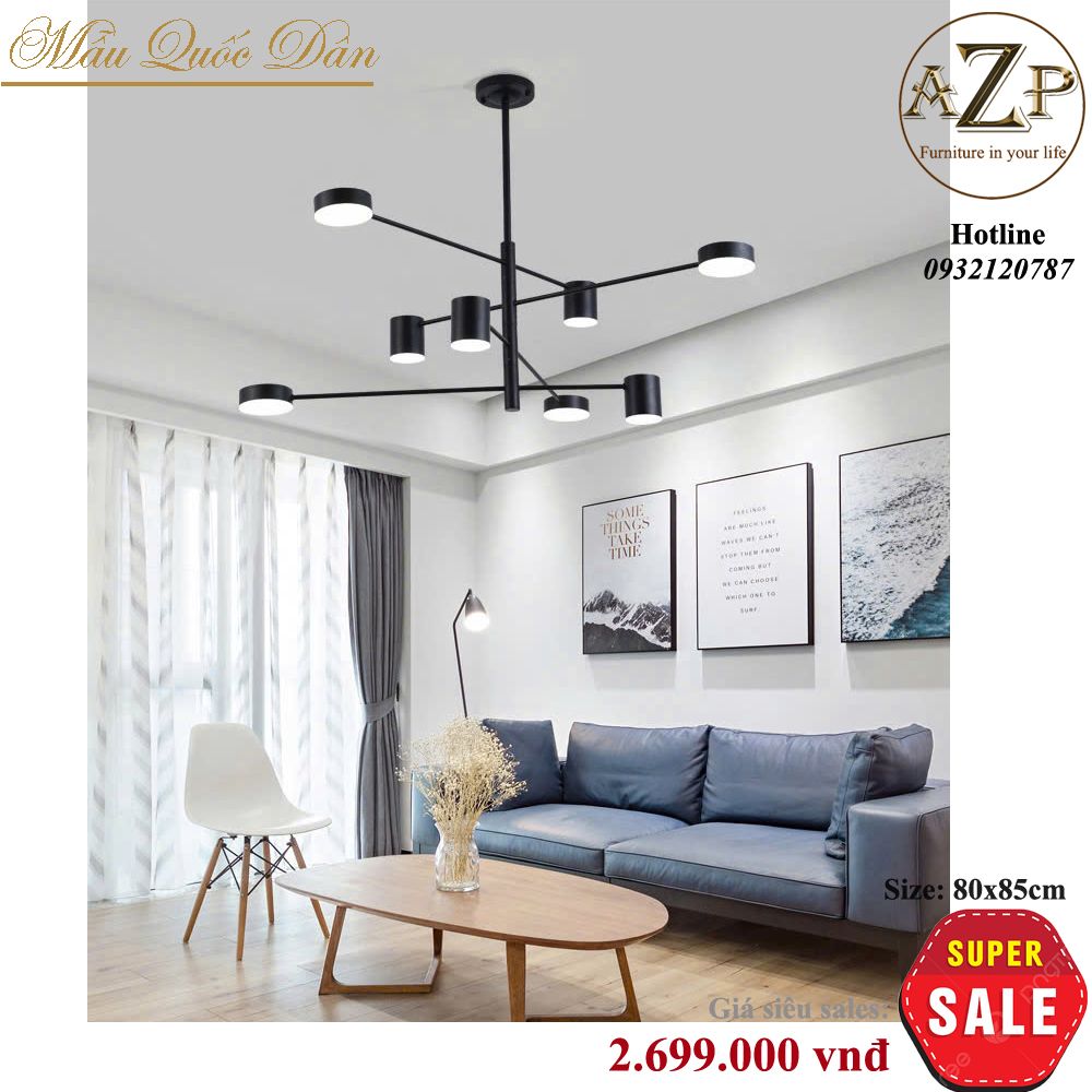 Đèn Thả Trần Chùm Nghệ Thuật Hàng Nhập Khẩu AZP-TC45