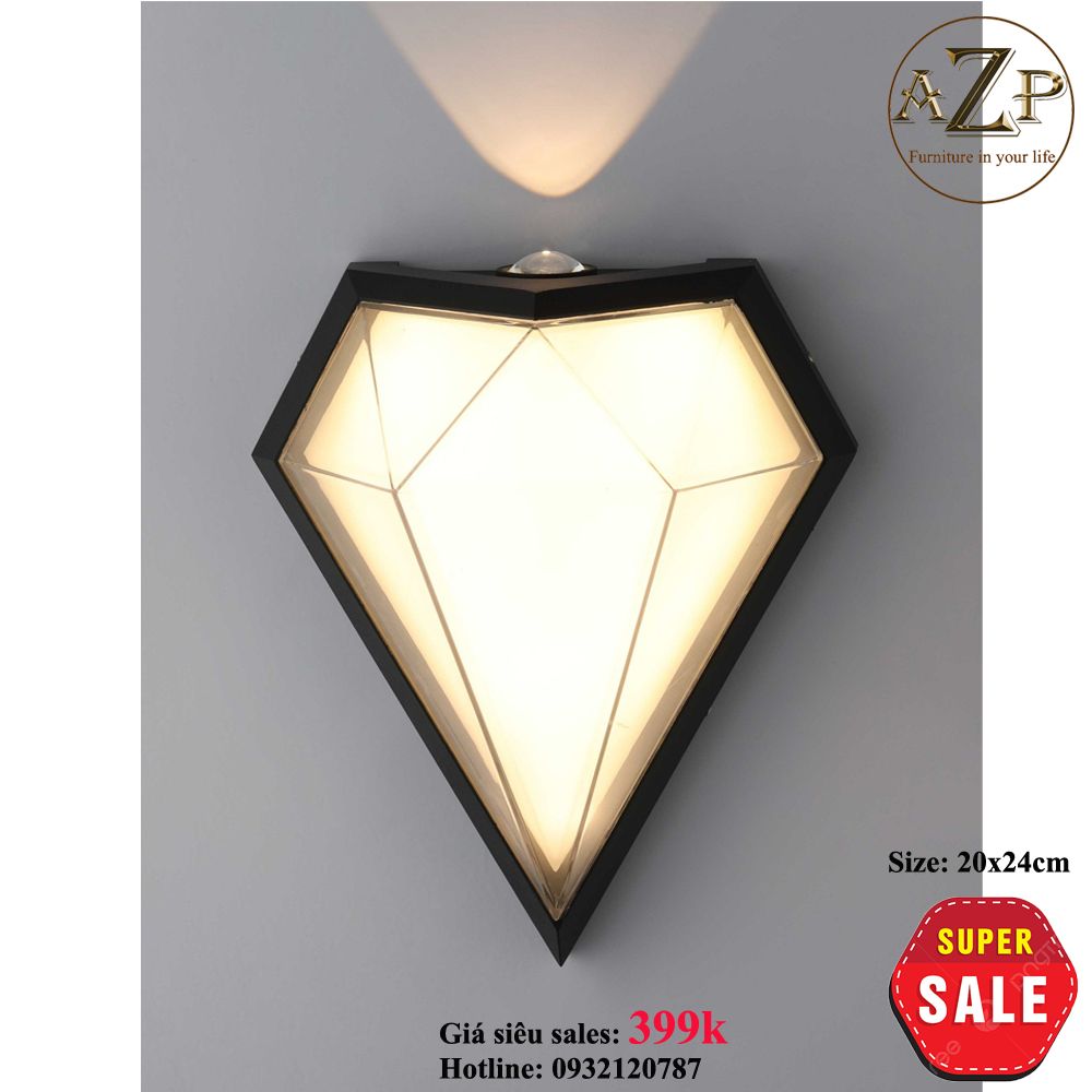 Đèn Ốp Vách Hắt Tường Phong Cách Hiện Đại Tối Giản - Hàng Nhập Khẩu - AZP - OV345
