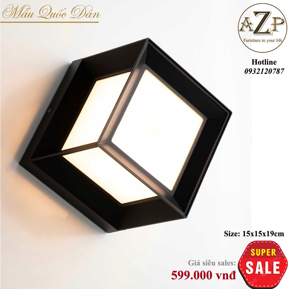 Đèn Ốp Vách Hắt Tường Phong Cách Hiện Đại Tối Giản - Hàng Nhập Khẩu - AZP - OV342