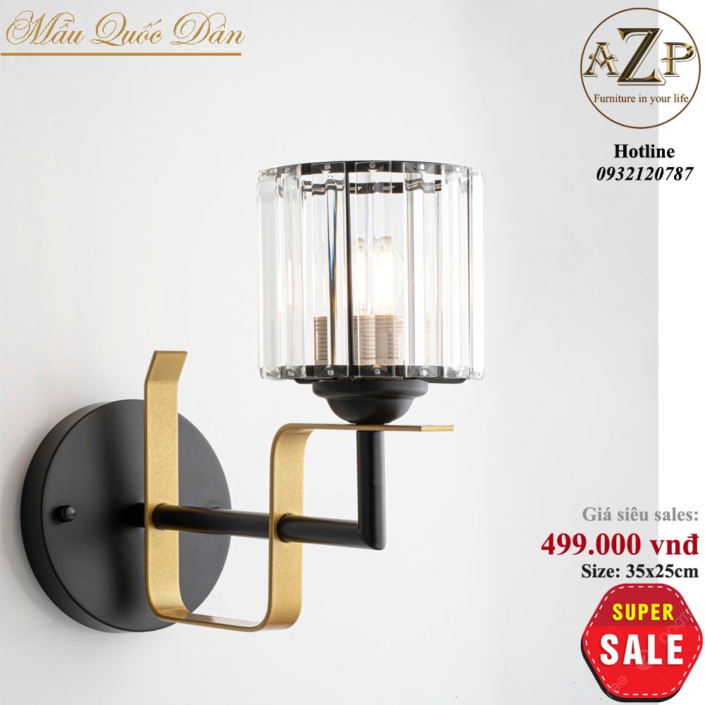 Đèn Ốp Vách Phong Cách Hiện Đại Tối Giản - Hàng Nhập Khẩu - AZP - OV119