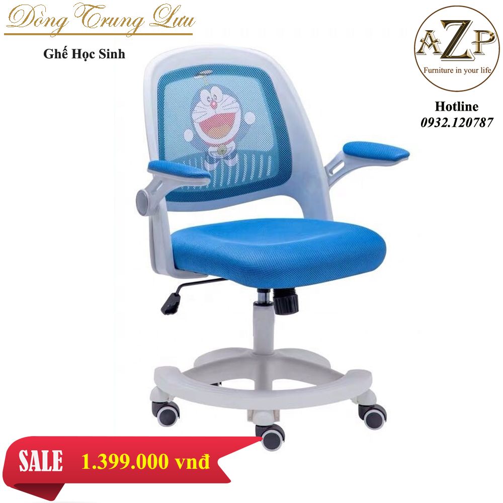 Ghế Học Sinh Hỗ trợ Cột Sống cho Bé, Chống Gù, Chống Cận Hàng Nhập Khẩu AZP-Doraemon