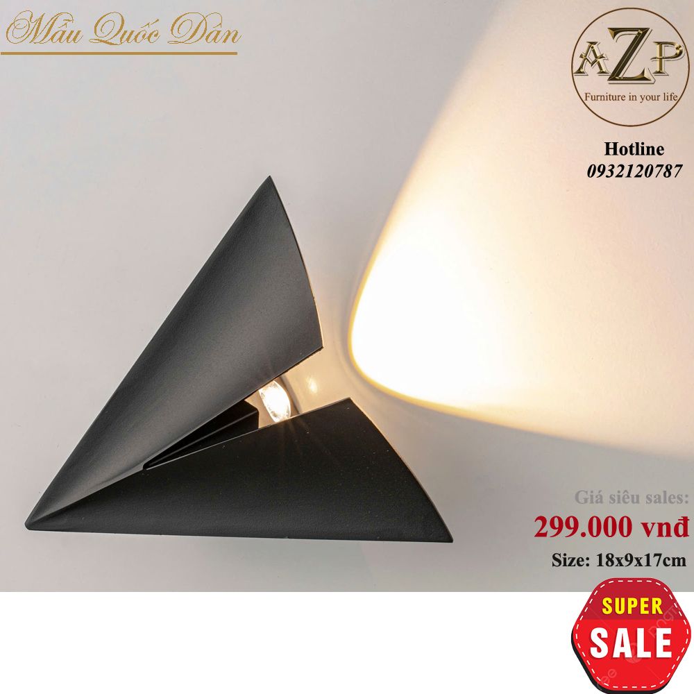 Đèn Ốp Vách Hắt Tường Phong Cách Hiện Đại Tối Giản - Hàng Nhập Khẩu - AZP - OV309