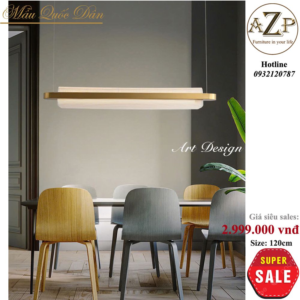 Đèn Thả Trần Ngang – Hiện Đại Và Tinh Tế Cho Mọi Không Gian - Hàng Nhập Khẩu AZP-TN16