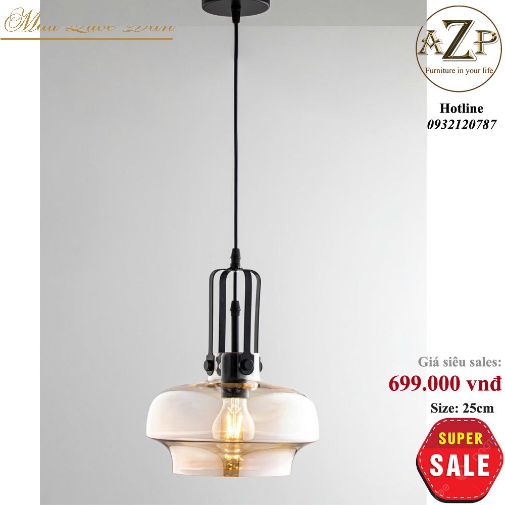 Đèn Thả Trần Đơn – Nét Đẹp Tối Giản Cho Không Gian Hiện Đại - Hàng Nhập Khẩu AZP-TD338