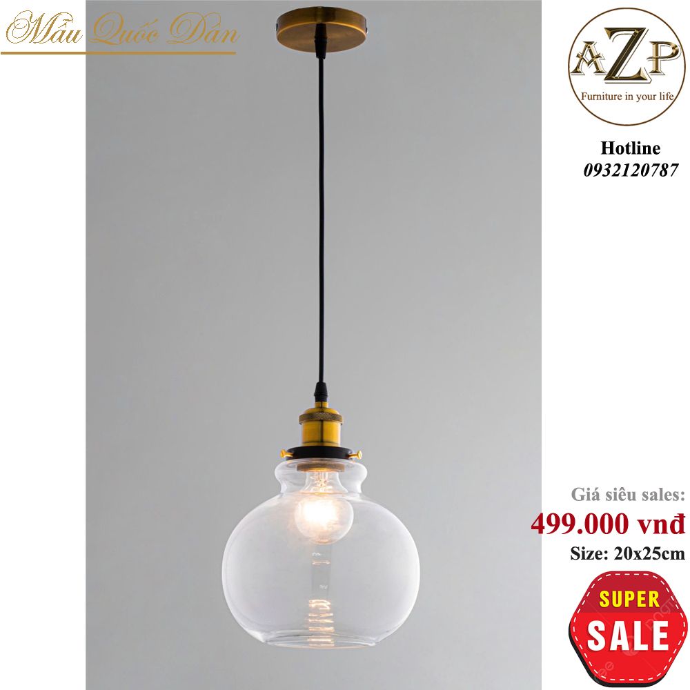 Đèn Thả Trần Đơn – Nét Đẹp Tối Giản Cho Không Gian Hiện Đại - Hàng Nhập Khẩu AZP-TD308