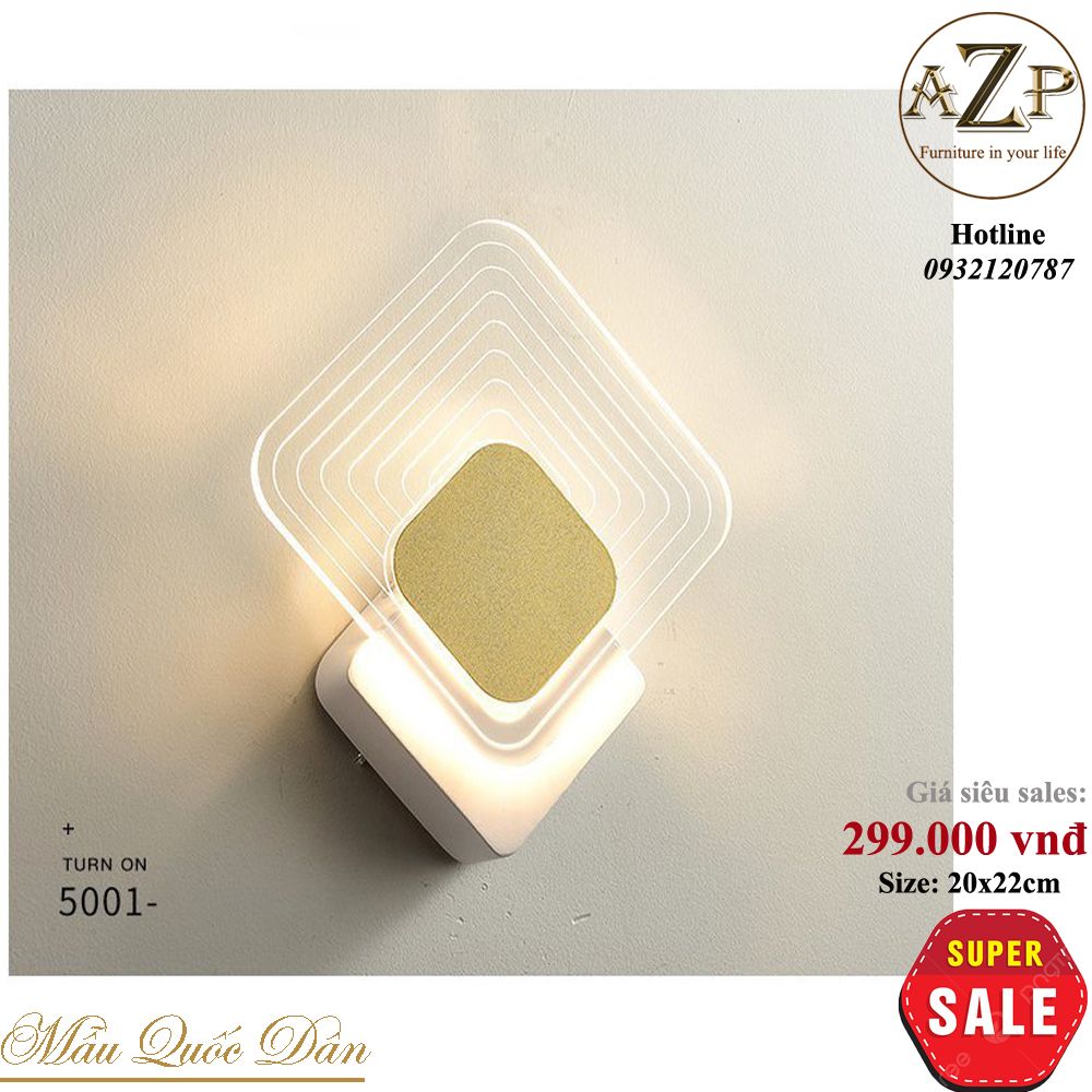 Đèn Ốp Vách Phong Cách Hiện Đại Tối Giản - Hàng Nhập Khẩu - AZP - OV294