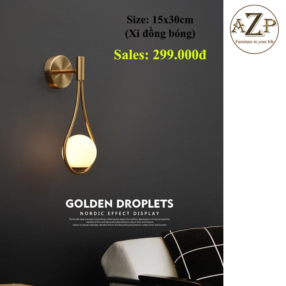 Đèn Ốp Vách Phong Cách Hiện Đại Tối Giản - Hàng Nhập Khẩu - AZP - OV47