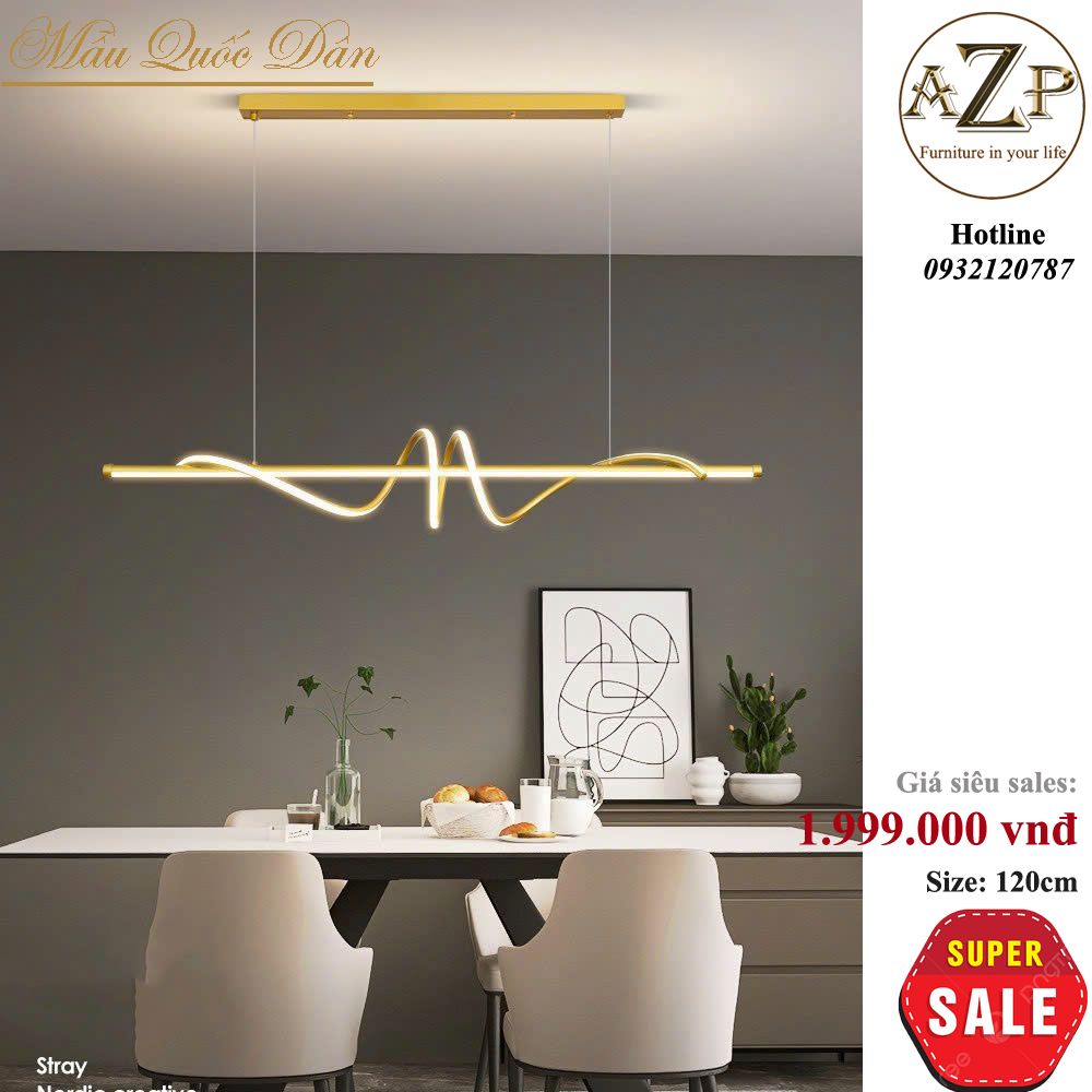 Đèn Thả Trần Ngang – Hiện Đại Và Tinh Tế Cho Mọi Không Gian - Hàng Nhập Khẩu AZP-TN75