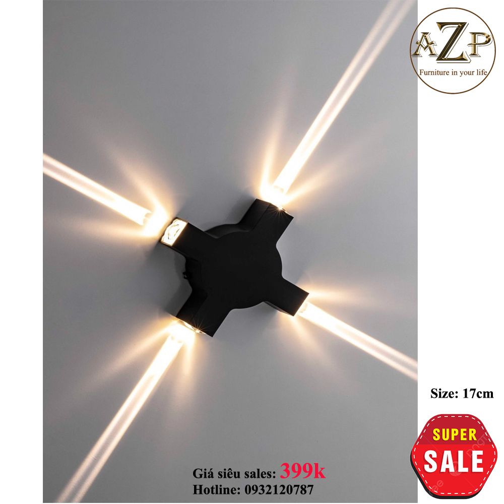 Đèn Ốp Vách Hắt Tường Phong Cách Hiện Đại Tối Giản - Hàng Nhập Khẩu - AZP - OV319