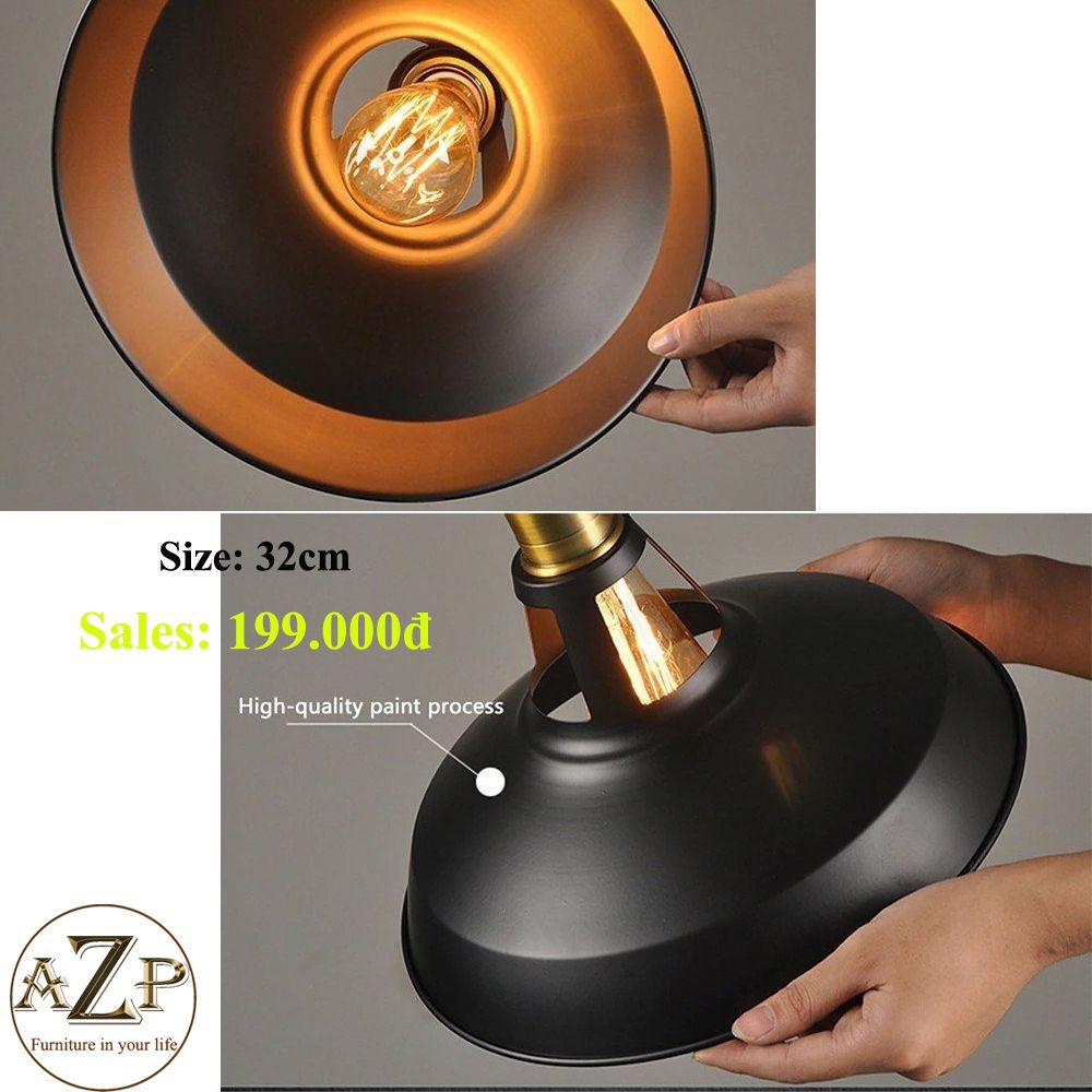 Đèn Thả Trần Đơn – Nét Đẹp Tối Giản Cho Không Gian Hiện Đại - Hàng Nhập Khẩu AZP-TD27