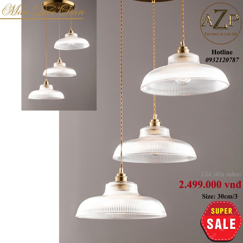 Đèn Thả Trần Đơn – Nét Đẹp Tối Giản Cho Không Gian Hiện Đại - Hàng Nhập Khẩu AZP-TD330