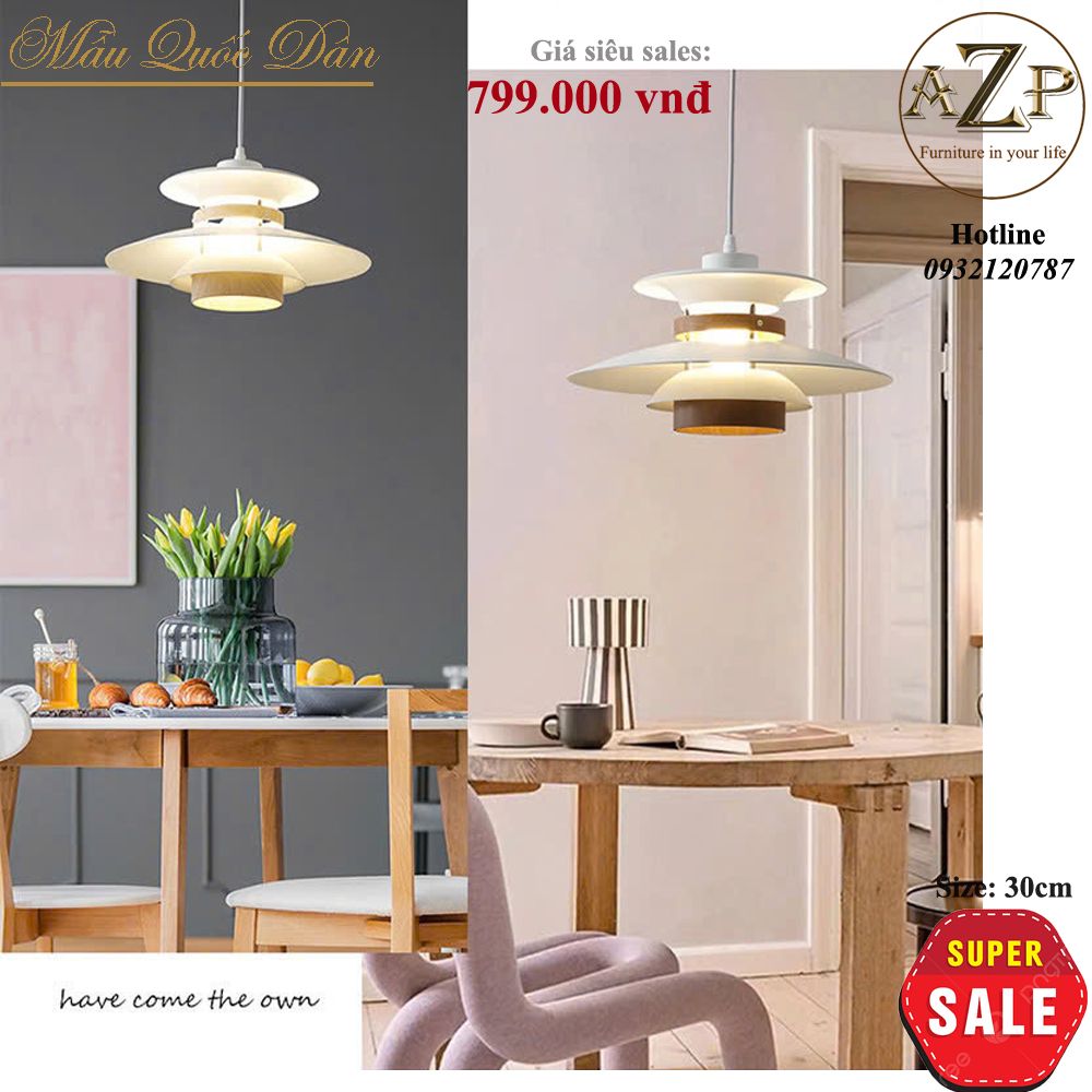 Đèn Thả Trần Đơn – Nét Đẹp Tối Giản Cho Không Gian Hiện Đại - Hàng Nhập Khẩu AZP-TD41