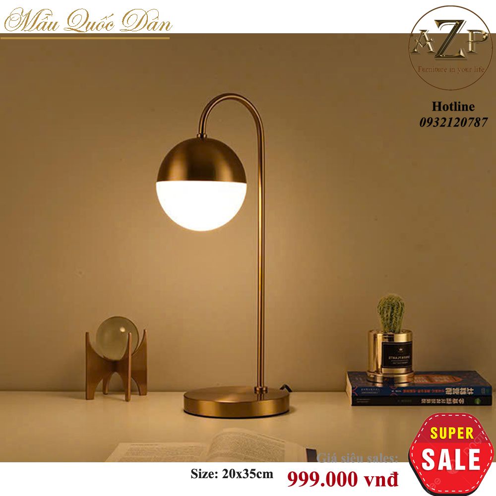 Đèn Bàn Decor Sang Trọng - Hàng Nhập Khẩu AZP - DB34