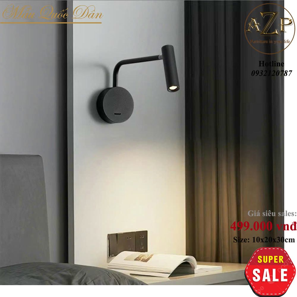 Đèn Ốp Vách Phong Cách Hiện Đại Tối Giản - Hàng Nhập Khẩu - AZP - OV188