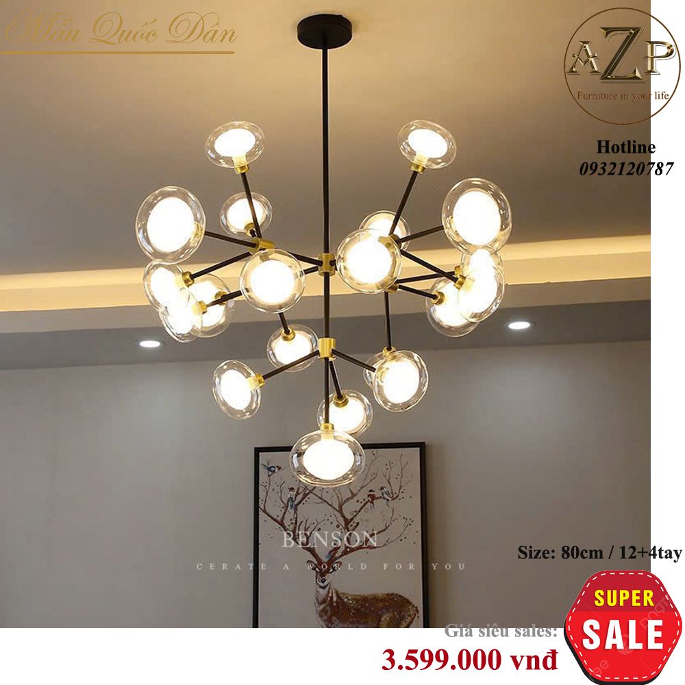Đèn Thả Trần Chùm Hiện Đại Hàng Nhập Khẩu AZP-TC35