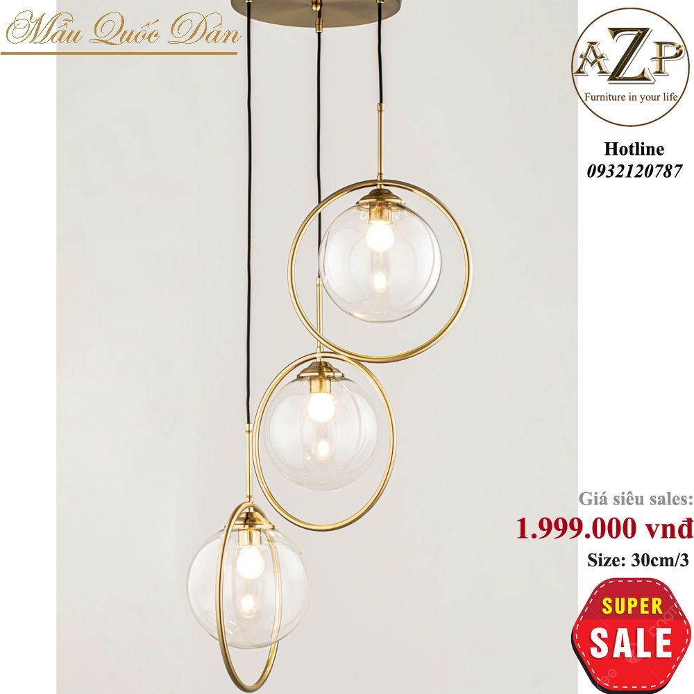 Đèn Thả Trần Đơn – Nét Đẹp Tối Giản Cho Không Gian Hiện Đại - Hàng Nhập Khẩu AZP-TD227