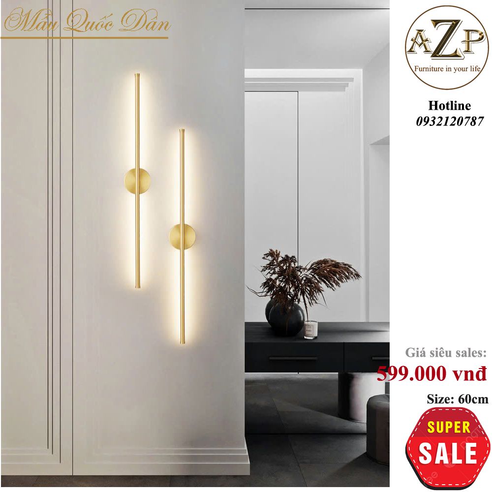 Đèn Ốp Vách Hắt Tường Phong Cách Hiện Đại Tối Giản - Hàng Nhập Khẩu - AZP - OV324