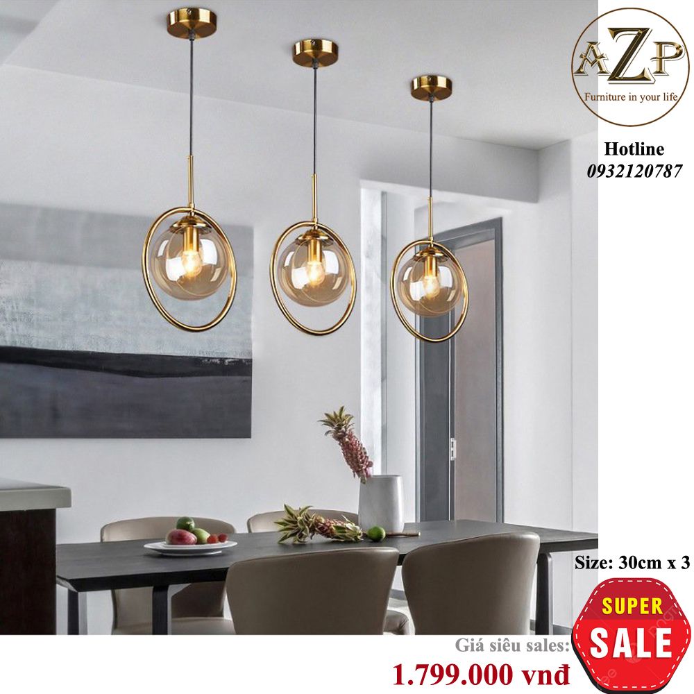 Đèn Thả Trần Đơn – Nét Đẹp Tối Giản Cho Không Gian Hiện Đại - Hàng Nhập Khẩu AZP-TD243