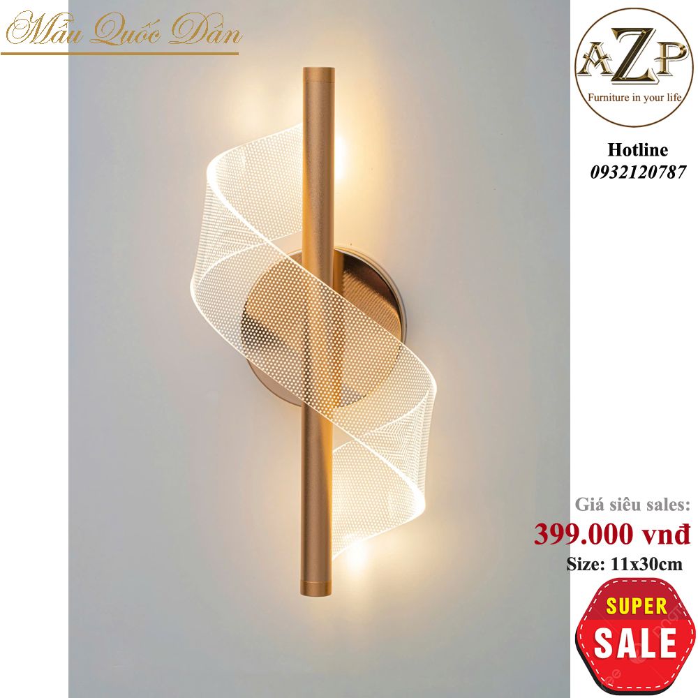 Đèn Ốp Vách Phong Cách Hiện Đại Tối Giản - Hàng Nhập Khẩu - AZP - OV126