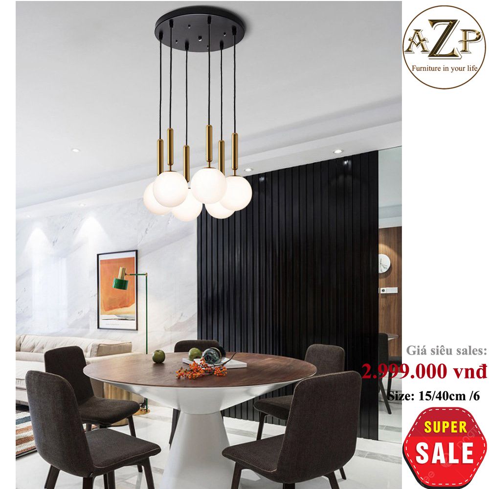 Đèn Thả Trần Đơn – Nét Đẹp Tối Giản Cho Không Gian Hiện Đại - Hàng Nhập Khẩu AZP-TD206