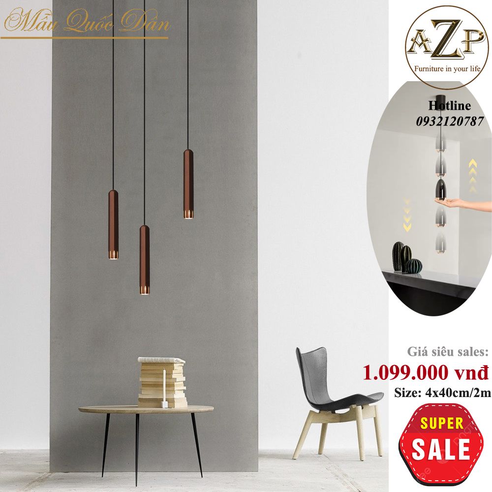 Đèn Thả Trần Đơn – Nét Đẹp Tối Giản Cho Không Gian Hiện Đại - Hàng Nhập Khẩu AZP-TD360