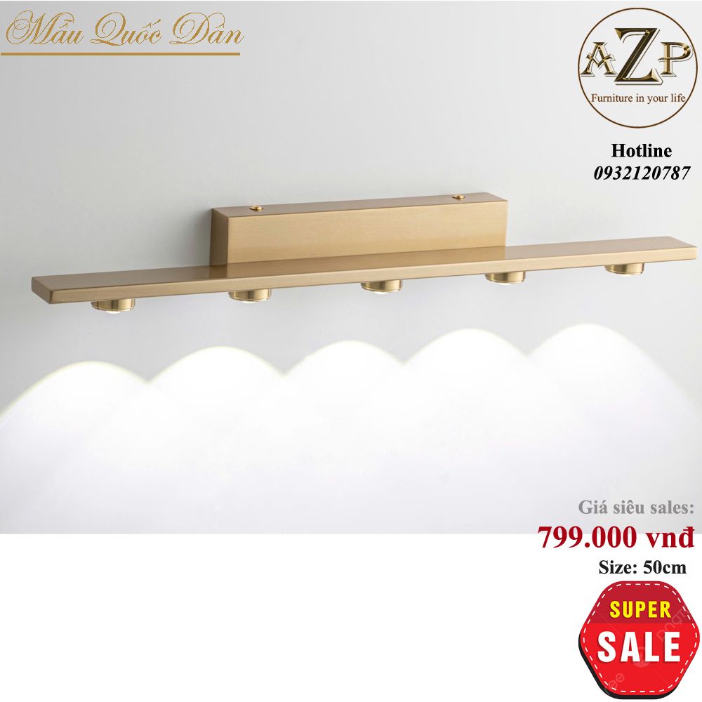 Đèn Ốp Vách Hắt Tường Phong Cách Hiện Đại Tối Giản - Hàng Nhập Khẩu - AZP - OV313