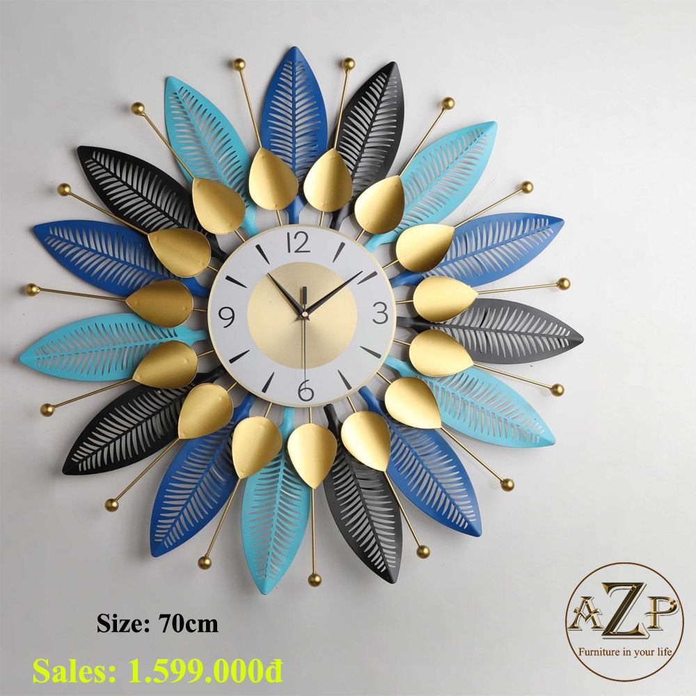 Đồng Hồ Treo Tường – Điểm Nhấn Decor Sang Trọng Cho Mọi Không Gian - Hàng Nhập Khẩu AZP-DH2