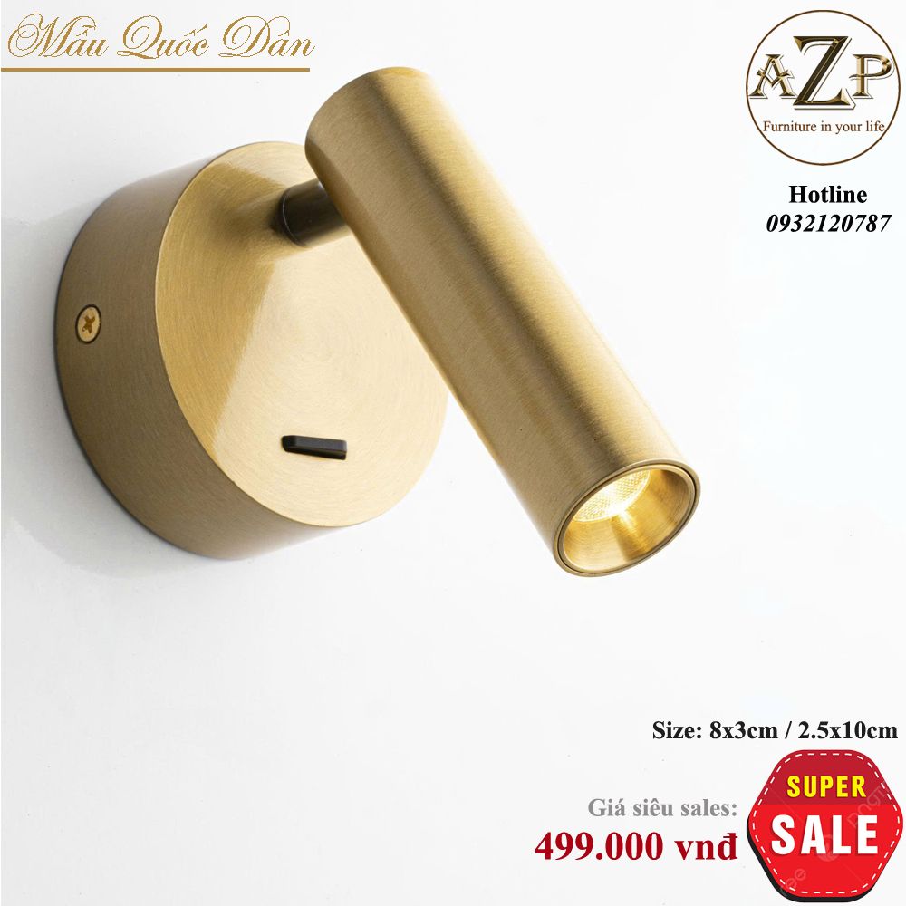 Đèn Ốp Vách Phong Cách Hiện Đại Tối Giản - Hàng Nhập Khẩu - AZP - OV223