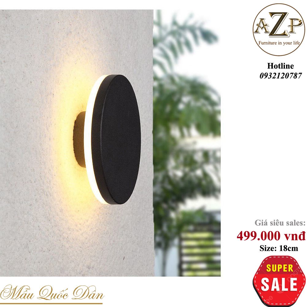 Đèn Ốp Vách Hắt Tường Phong Cách Hiện Đại Tối Giản - Hàng Nhập Khẩu - AZP - OV366