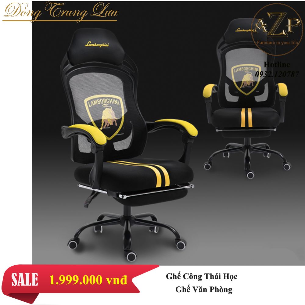 Ghế Văn Phòng AZP Dòng Phổ Thông hàng nhập khẩu AZP-9007 Mix