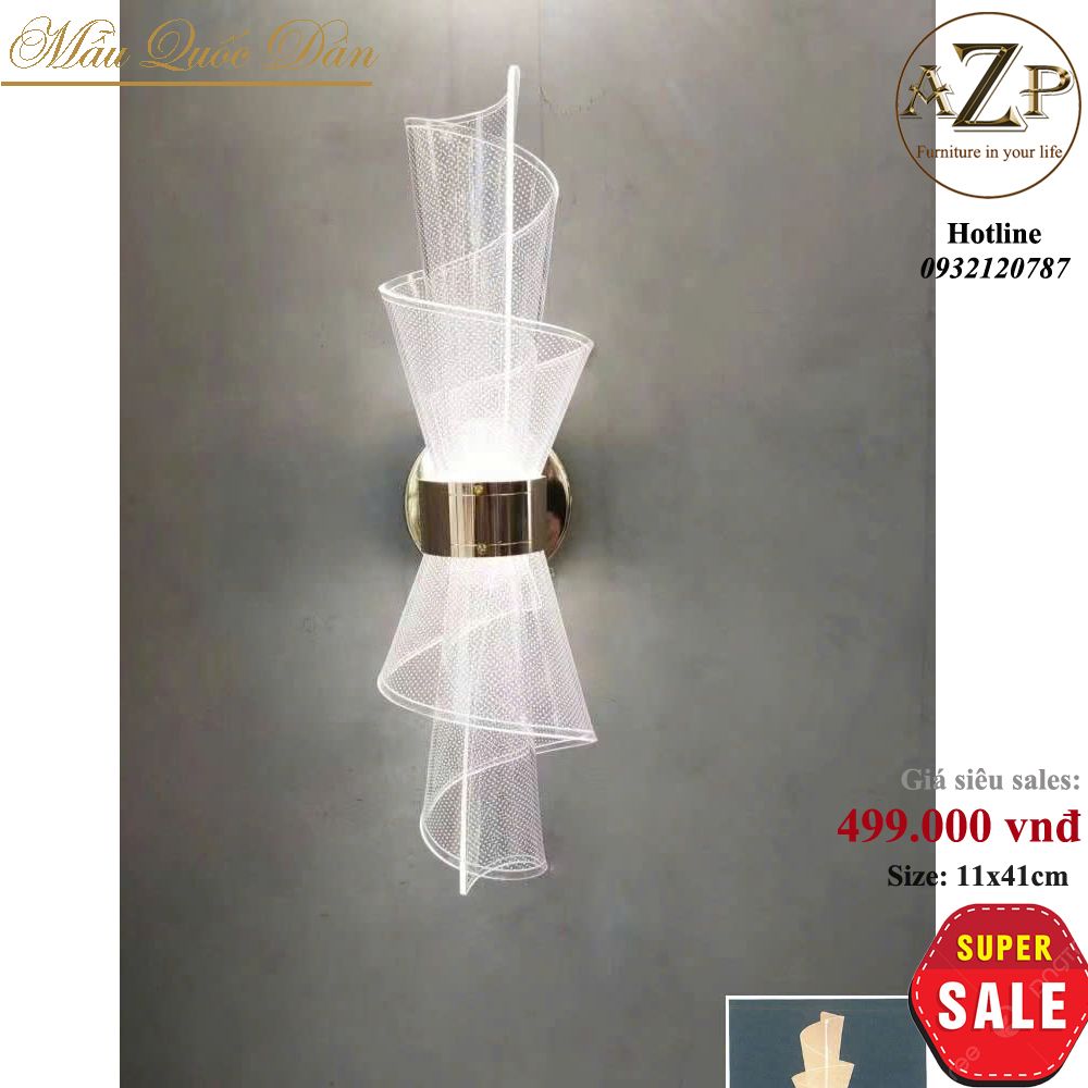 Đèn Ốp Vách Phong Cách Hiện Đại Tối Giản - Hàng Nhập Khẩu - AZP - OV118
