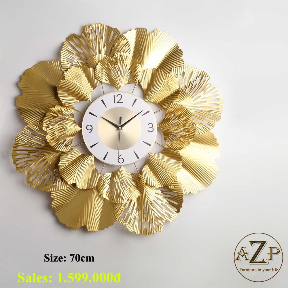 Đồng Hồ Treo Tường – Điểm Nhấn Decor Sang Trọng Cho Mọi Không Gian - Hàng Nhập Khẩu AZP-DH19