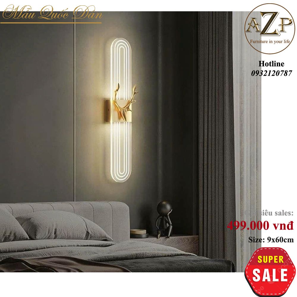Đèn Ốp Vách Phong Cách Hiện Đại Tối Giản - Hàng Nhập Khẩu - AZP - OV100
