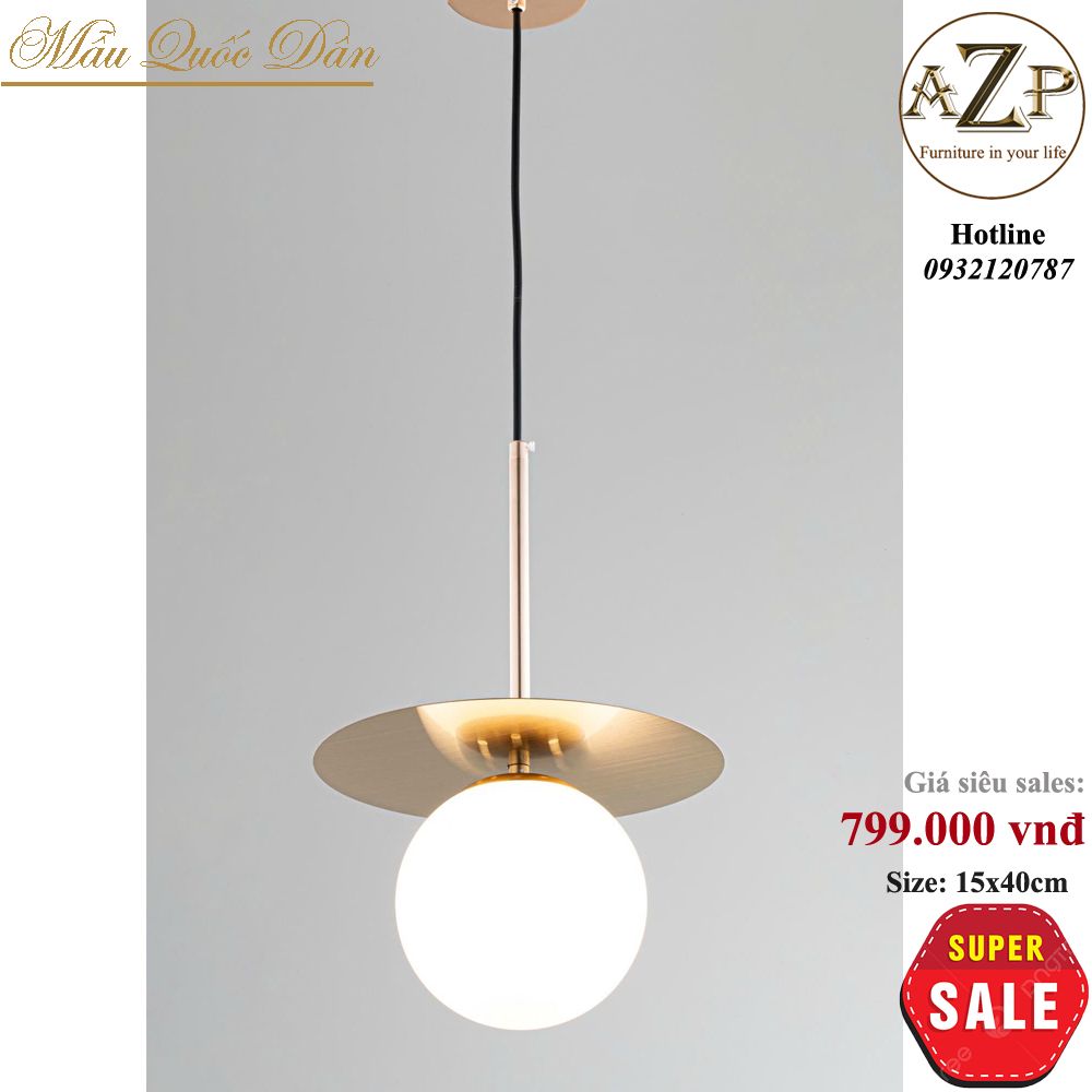 Đèn Thả Trần Đơn – Nét Đẹp Tối Giản Cho Không Gian Hiện Đại - Hàng Nhập Khẩu AZP-TD339