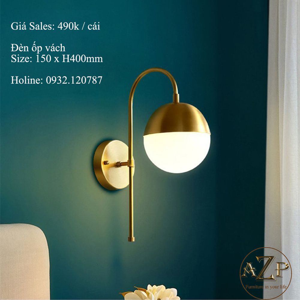 Đèn Ốp Vách Phong Cách Hiện Đại Tối Giản - Hàng Nhập Khẩu - AZP - OV46