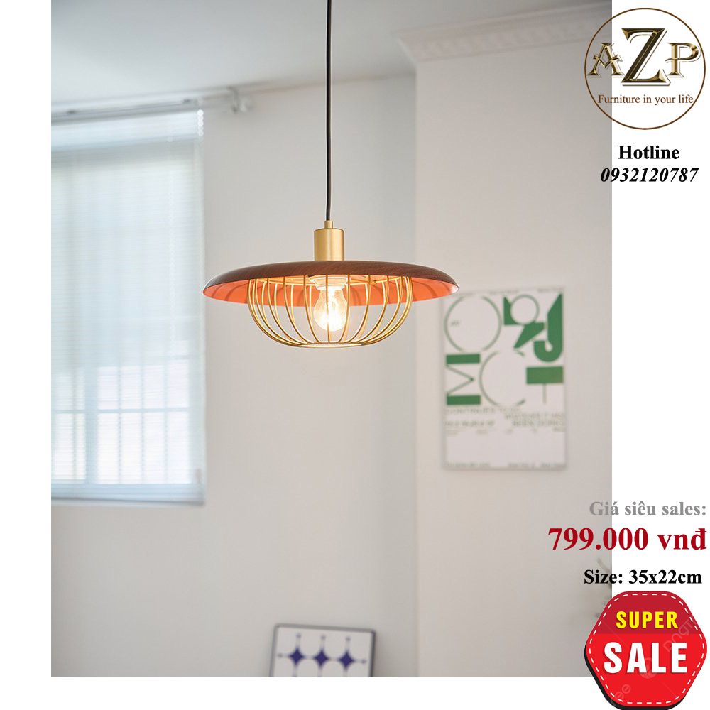 Đèn Thả Trần Đơn – Nét Đẹp Tối Giản Cho Không Gian Hiện Đại - Hàng Nhập Khẩu AZP-TD294