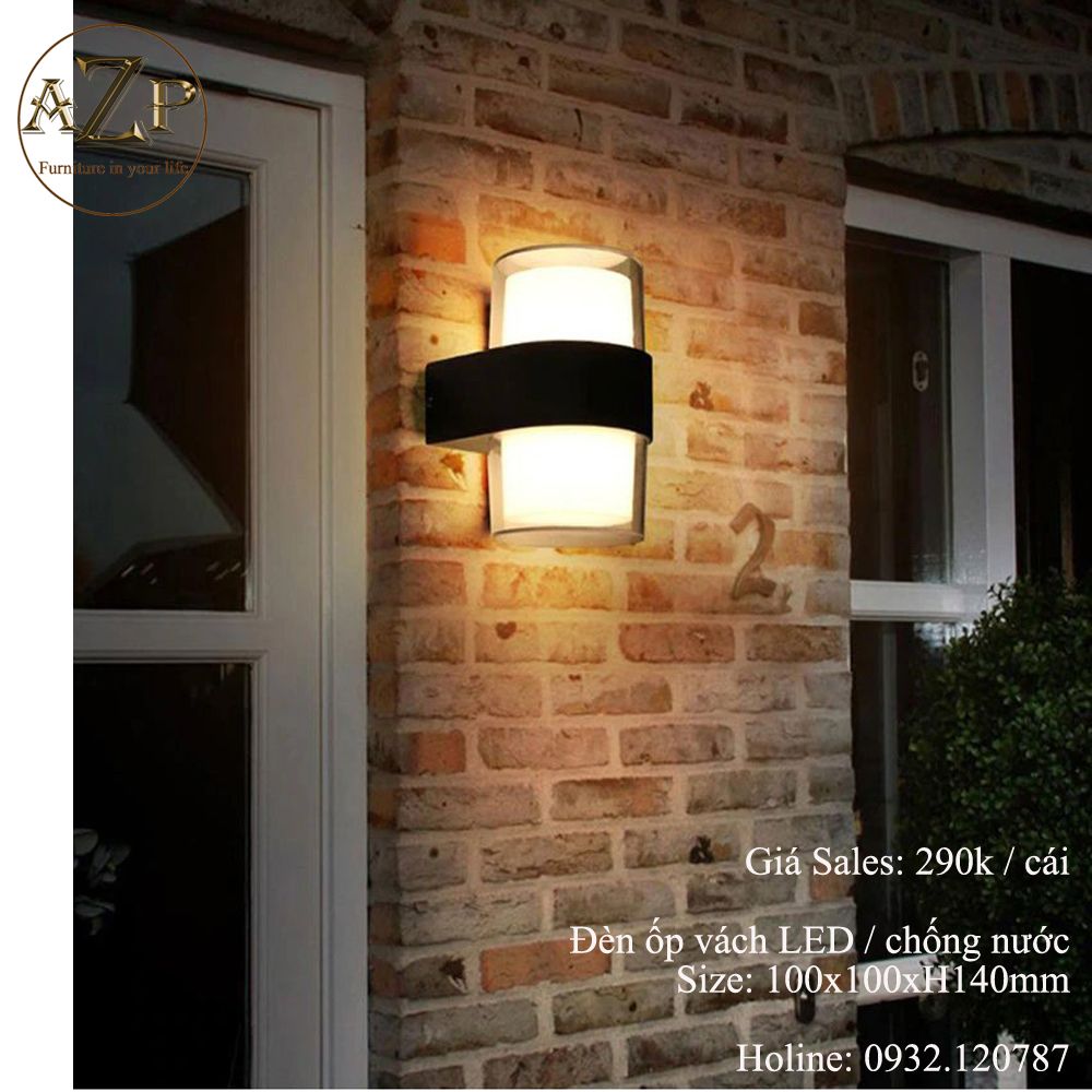 Đèn Ốp Vách Hắt Tường Phong Cách Hiện Đại Tối Giản - Hàng Nhập Khẩu - AZP - OV327
