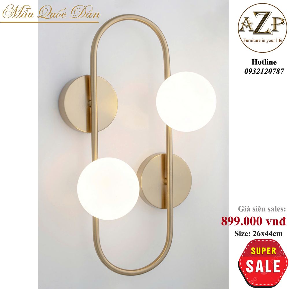 Đèn Ốp Vách Phong Cách Hiện Đại Tối Giản - Hàng Nhập Khẩu - AZP - OV88