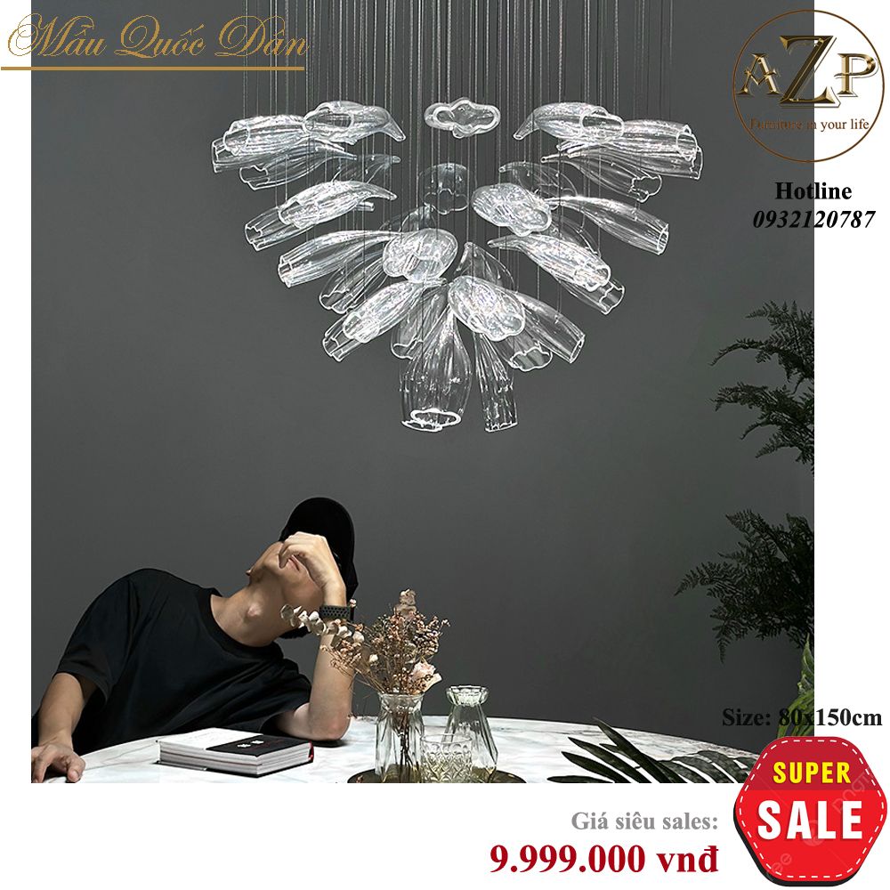 Đèn Thông Tầng Nghệ Thuật - Sang Trọng & Đẳng Cấp - Rực Rỡ & Tinh Tế - Hàng Nhập Khẩu AZP-TT118