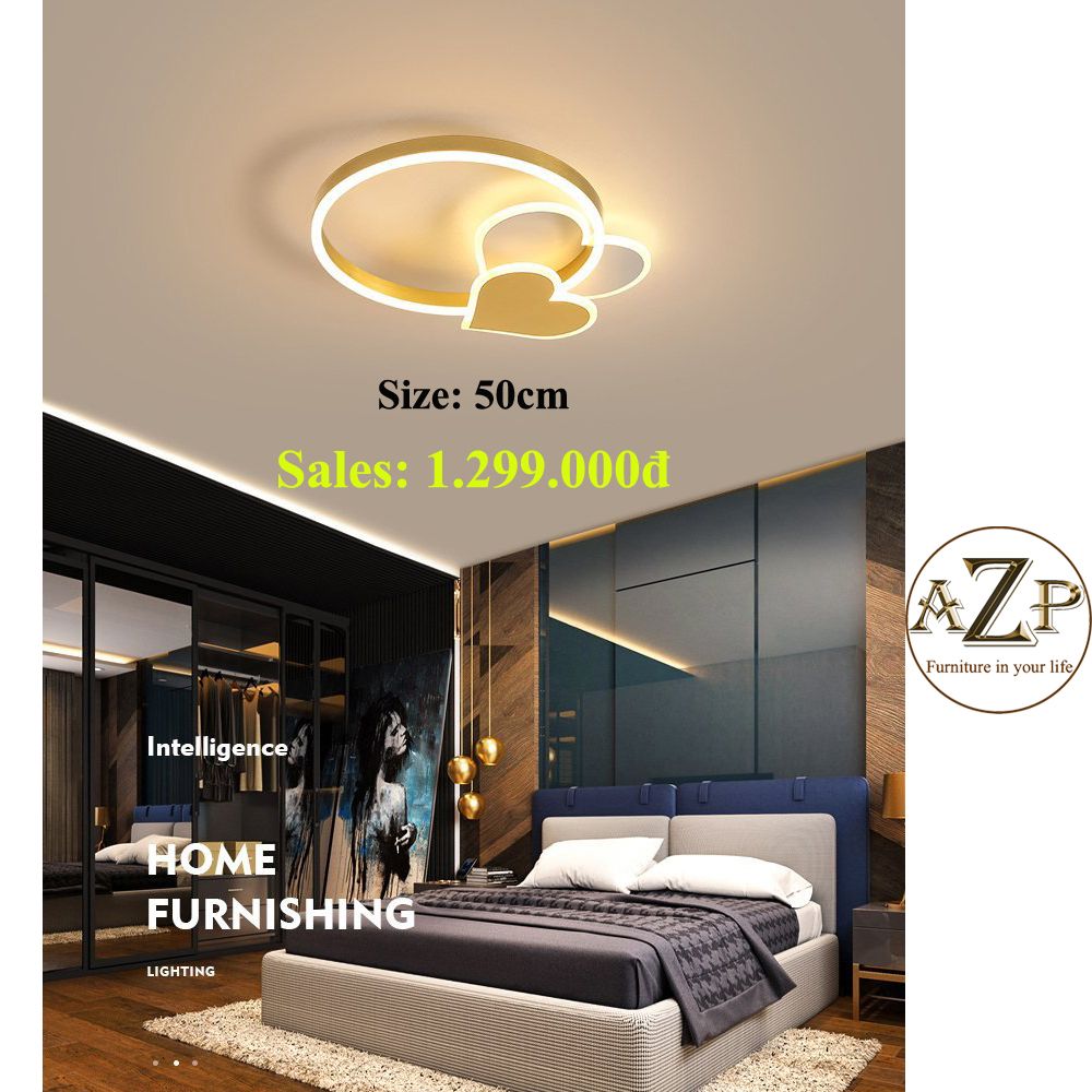 Đèn Ốp Trần Nghệ Thuật – Điểm Nhấn Ấn Tượng Cho Mọi Không Gian - Hàng Nhập Khẩu AZP - OT18