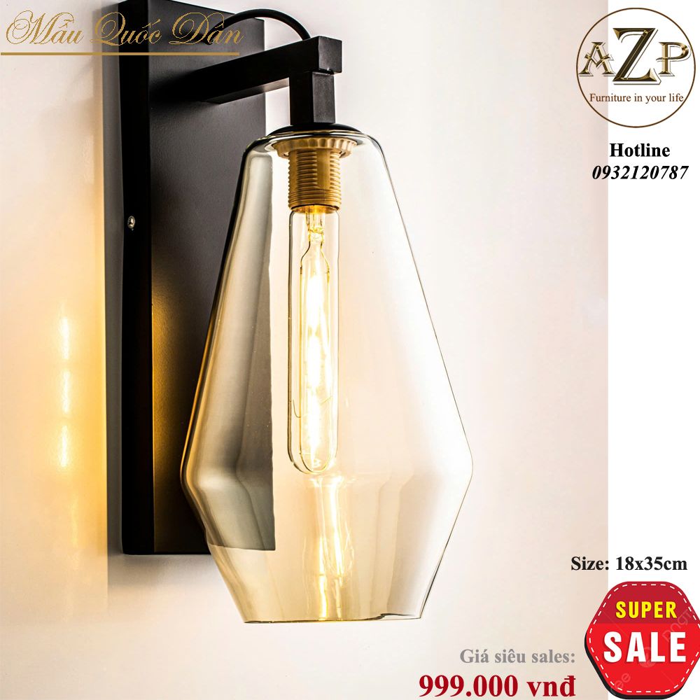 Đèn Ốp Vách Phong Cách Hiện Đại Tối Giản - Hàng Nhập Khẩu - AZP - OV127