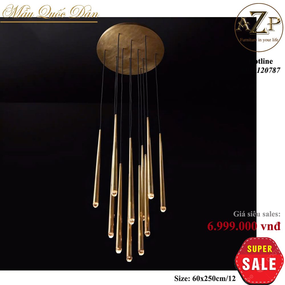 Đèn Thông Tầng Nghệ Thuật - Sang Trọng & Đẳng Cấp - Rực Rỡ & Tinh Tế - Hàng Nhập Khẩu AZP-TT97