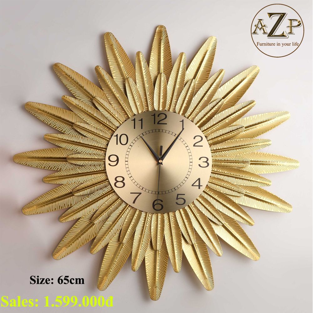 Đồng Hồ Treo Tường – Điểm Nhấn Decor Sang Trọng Cho Mọi Không Gian - Hàng Nhập Khẩu AZP-DH12